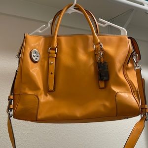 Tumi Yellow Work Bag - Used